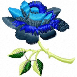 Flowers And Tree Embroidery Design 5